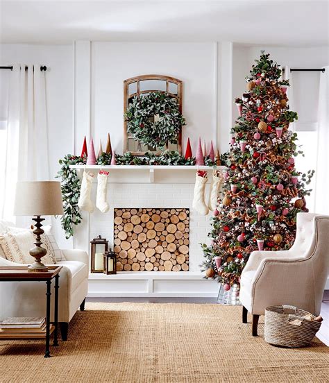 christmas decor living room pinterest