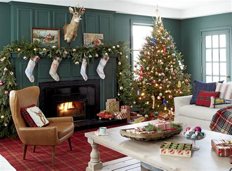 christmas decor ideas in living room