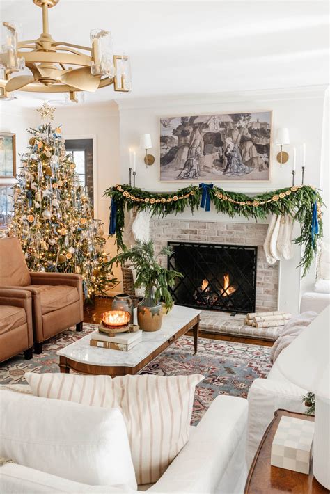 big christmas living room