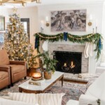 best christmas living rooms