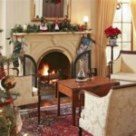 beautiful christmas decorated living rooms